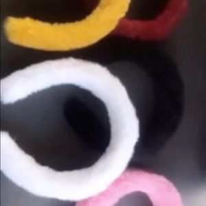 Kids headband $7 Oneis $20 pink  overnight bags$25